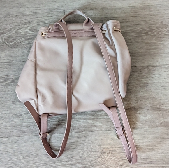 Ted Baker London Naaommi Nylon Pale Pink Backpack EUC! - Picture 7 of 9
